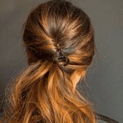 Twisted Ponytail: Modern, Textured, Chic