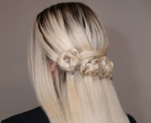 Hairstyle for valentines day