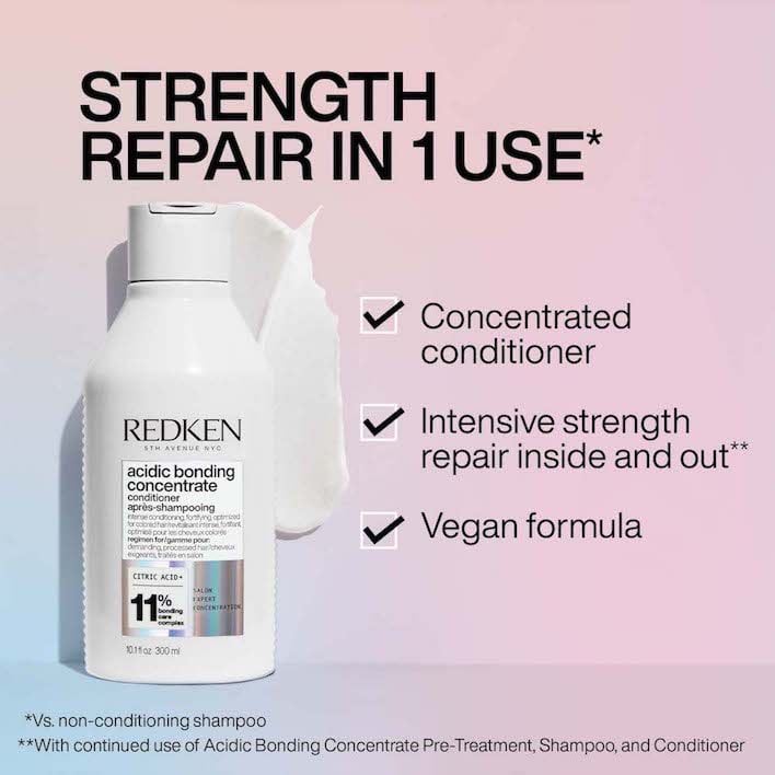 Features of Acidic Bonding Concentrate conditioner - Redken India
