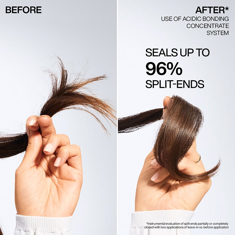 Before and After effect of Hair Bandage Balm