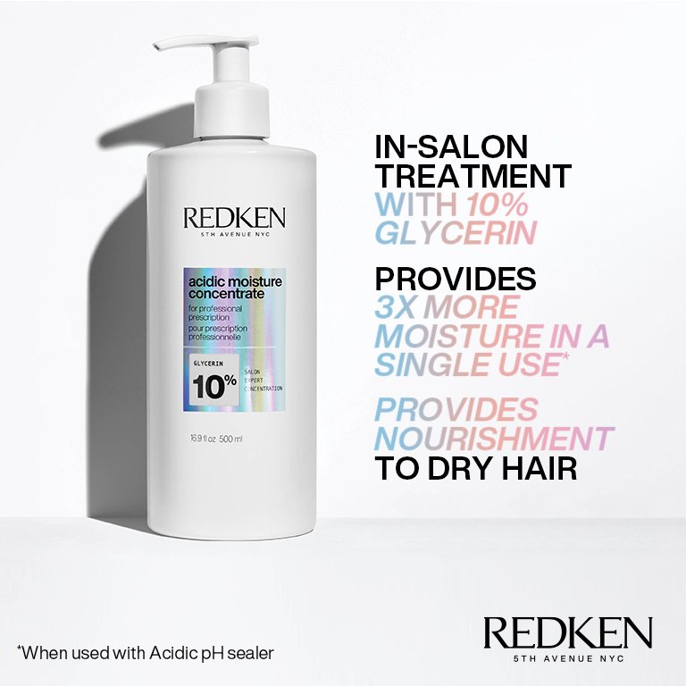 Features of Acidic Moisture Concentrate for dry hair - Redken India
