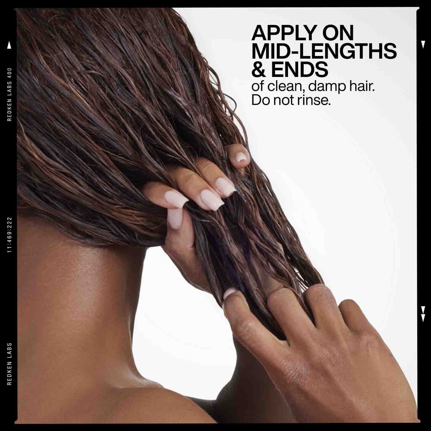 Redken leave in treatment process