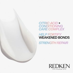 Acidic Bonding Concentrate leave-in treatment strengthens weakened bonds, promoting healthier hair - Redken India
