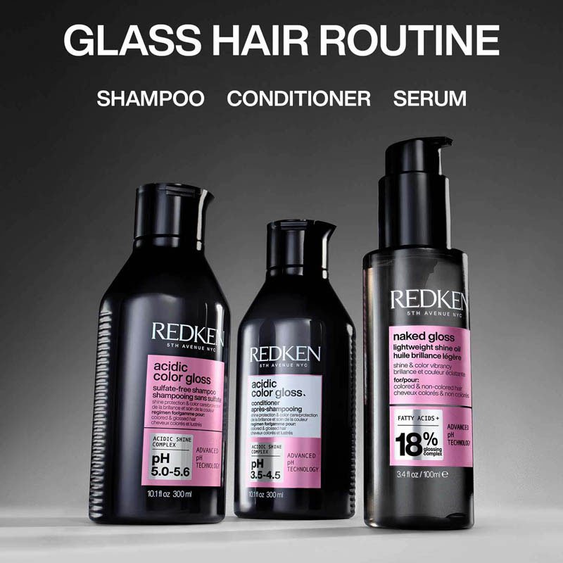 Glass Hair Routine