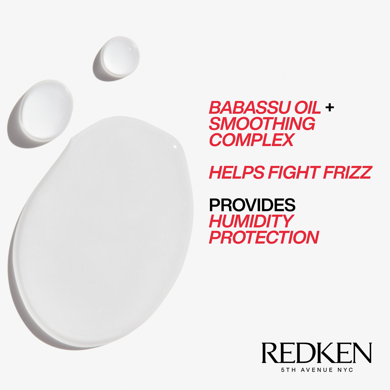 Frizz Dismiss instant deflate oil-in-serum contains babassu oil and smoothing complex - Redken India