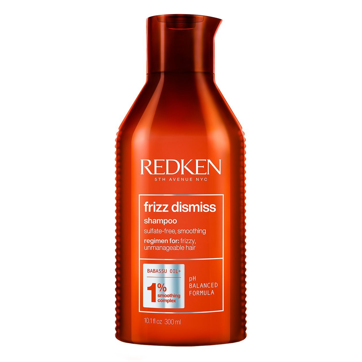 Frizz Dismiss shampoo is a hair care product designed to enhance hair health - Redken India