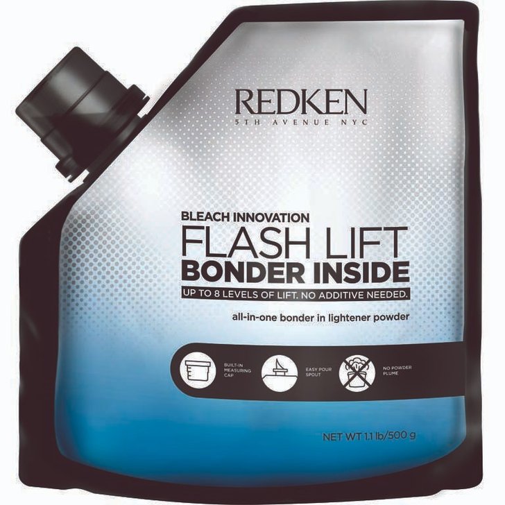 Flash Lift Bonder Inside is all-in-one bonder lightner powder - Redken India