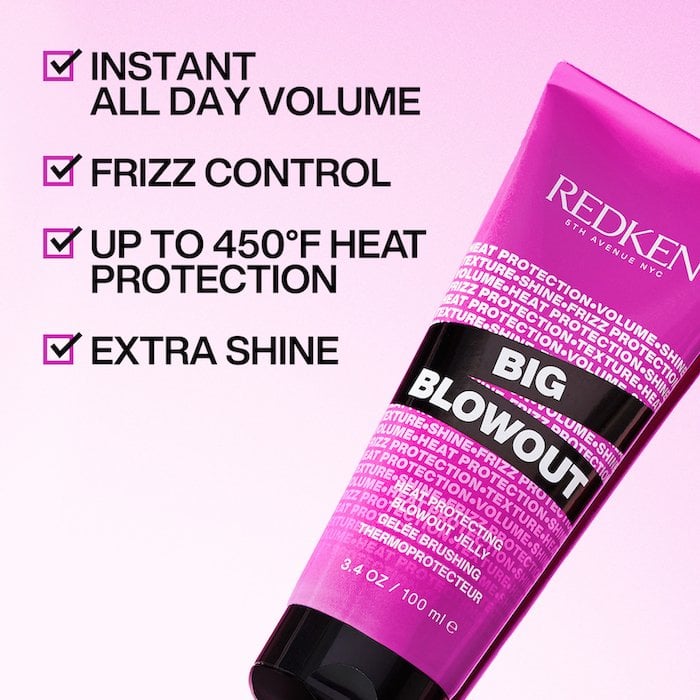 Big Blowout gives all-day volume, extra shine, and frizz control - Redken India