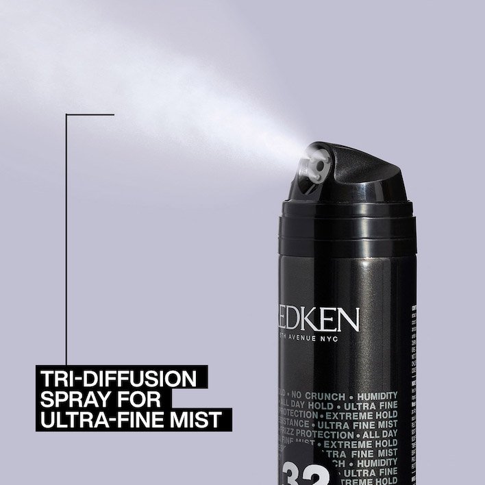 Max Hold Hairspray is a tri-diffusion spray for ultra-fine mist - Redken India