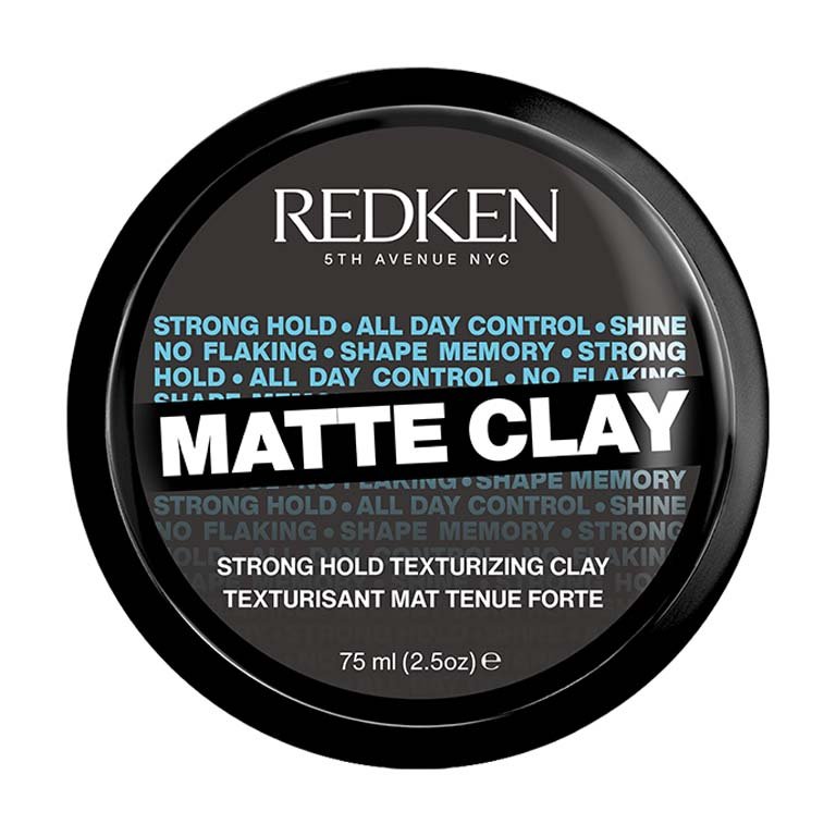 Matte Clay is a styling paste that provides a strong hold for textured hairstyles - Redken India