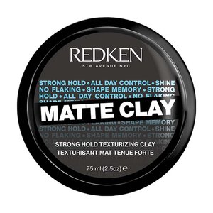 Matte Clay is a styling paste that provides a strong hold for textured hairstyles - Redken India
