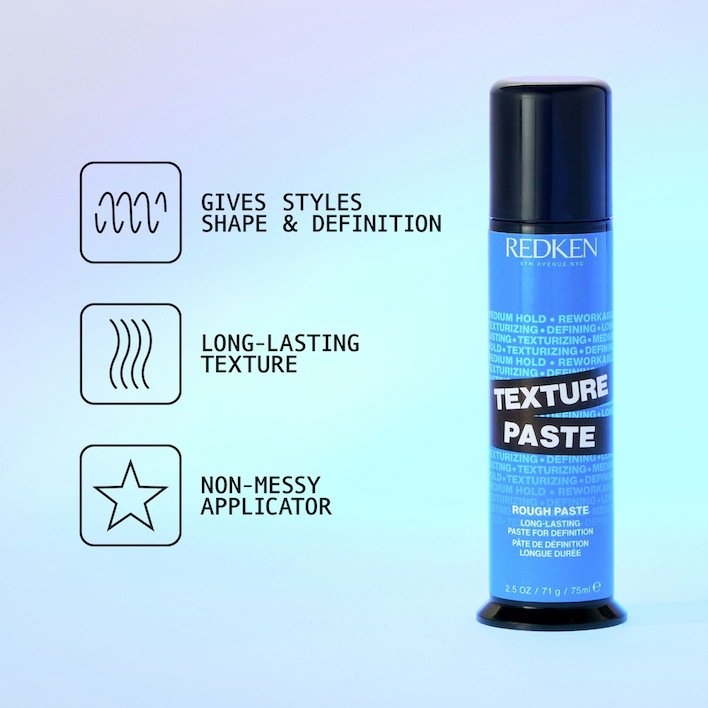 Texture Paste a versatile hair product that adds structure to various hairstyles - Redken India