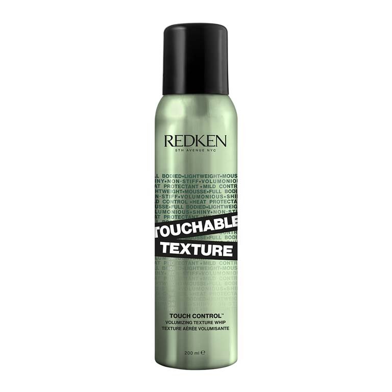 Touchable Texture is a lightweight volumizing whip heat protectant for hair- Redken India