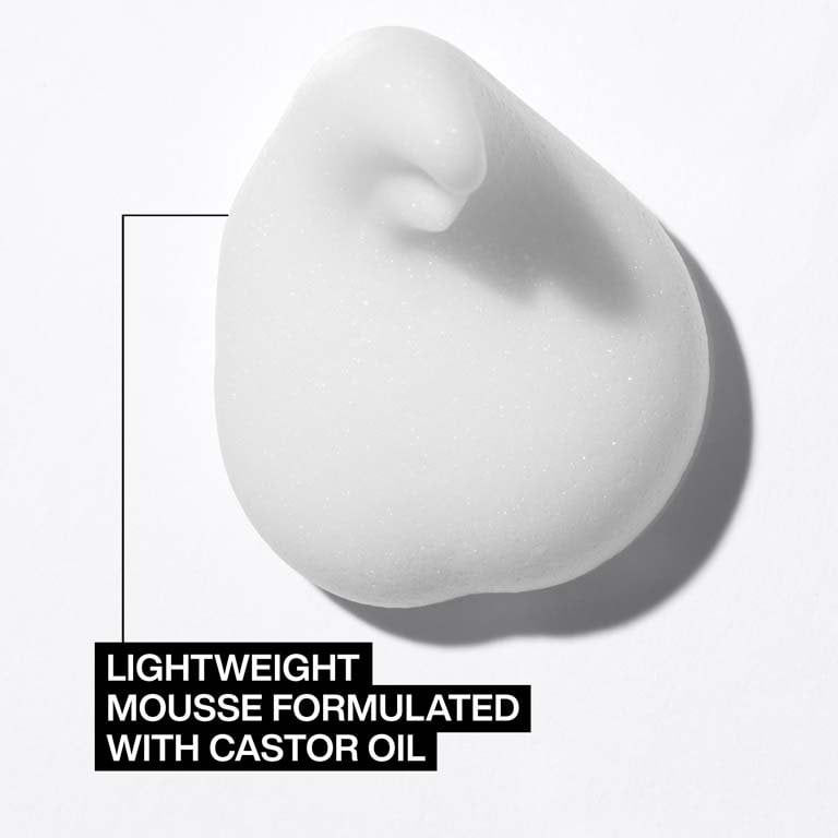 Touchable Texture is a lightweight hair mousse formulated with castor oil - Redken India